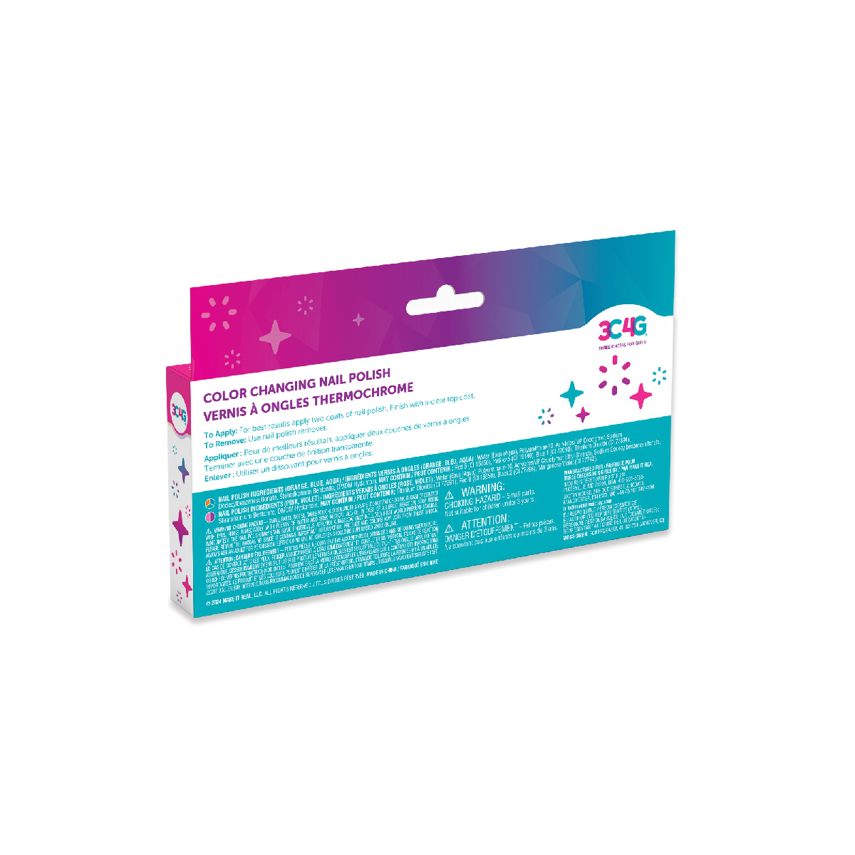Đồ Chơi Combo 5 Sơn Móng Tay Đổi Màu MAKE IT REAL 20270914/10013MIR