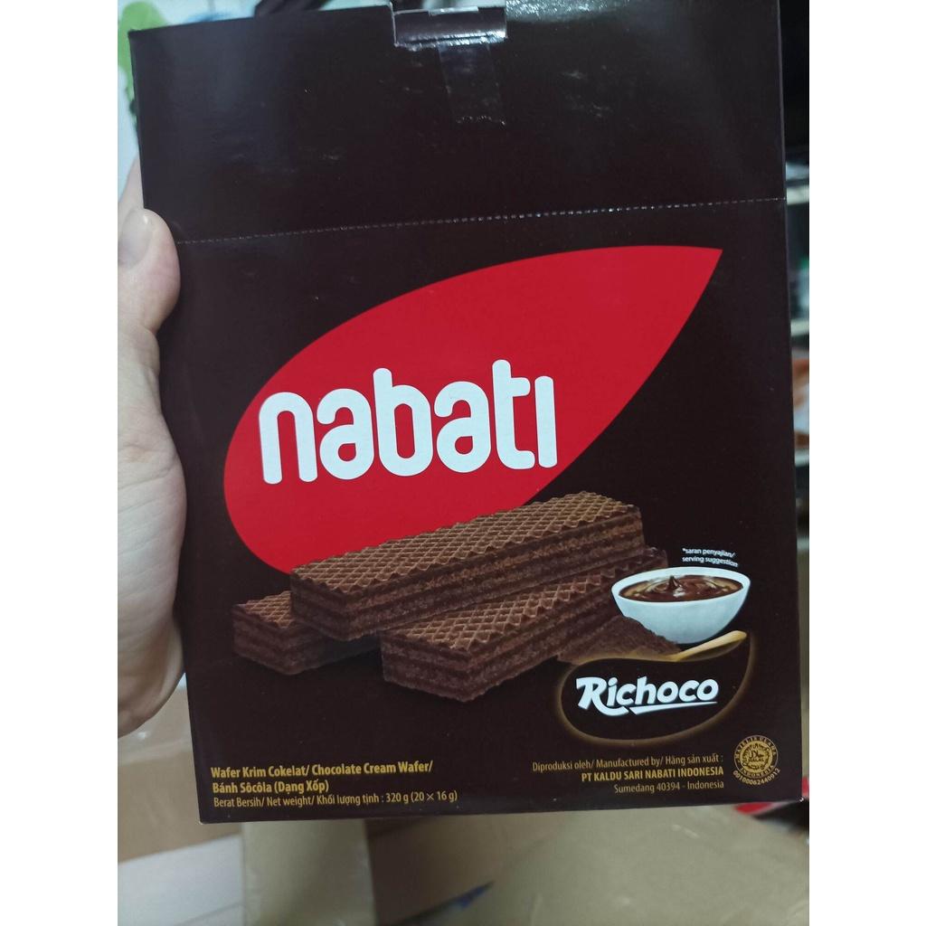 Bánh Sôcôla (Dạng Xốp) Richoco Nabati Chocolate  Hộp 300g