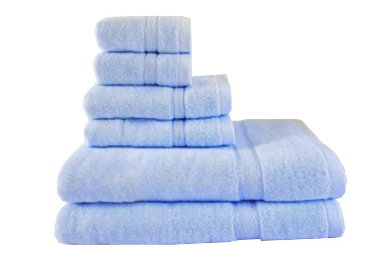 Et 6 khăn sợi modal cao cấp, 2 khăn tắm 65cm* 135cm, 2 khăn lau đầu 35 * 80cm, 2 khăn mặt 30cm * 50cm