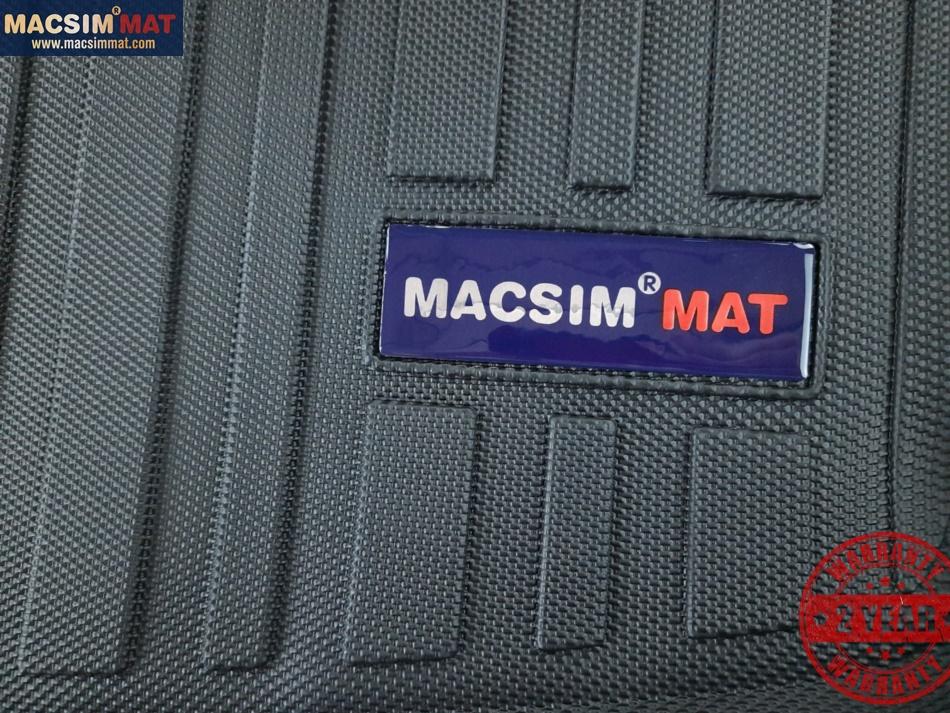 Thảm lót cốp Audi A5 2012-2018 nhãn hiệu Macsim chất liệu TPV cao cấp màu đen
