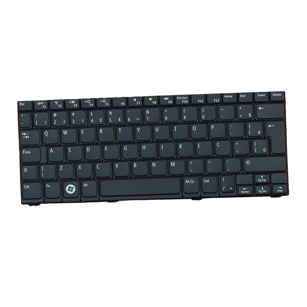 Replacement Portuguese Portable Keyboard For Inspiron Mini 10 1012 10 1014 10 1018, Black
