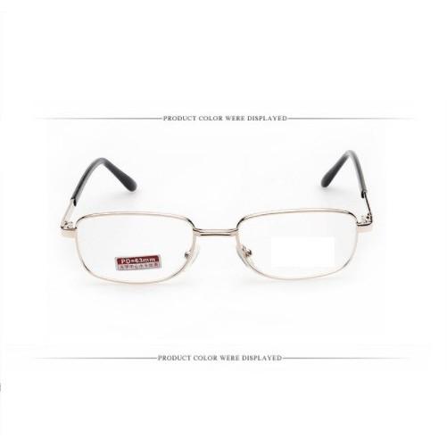 Kính lão thị trung niên sẵn độ mắt thủy tinh chống xước màu gold vàng sang trọng