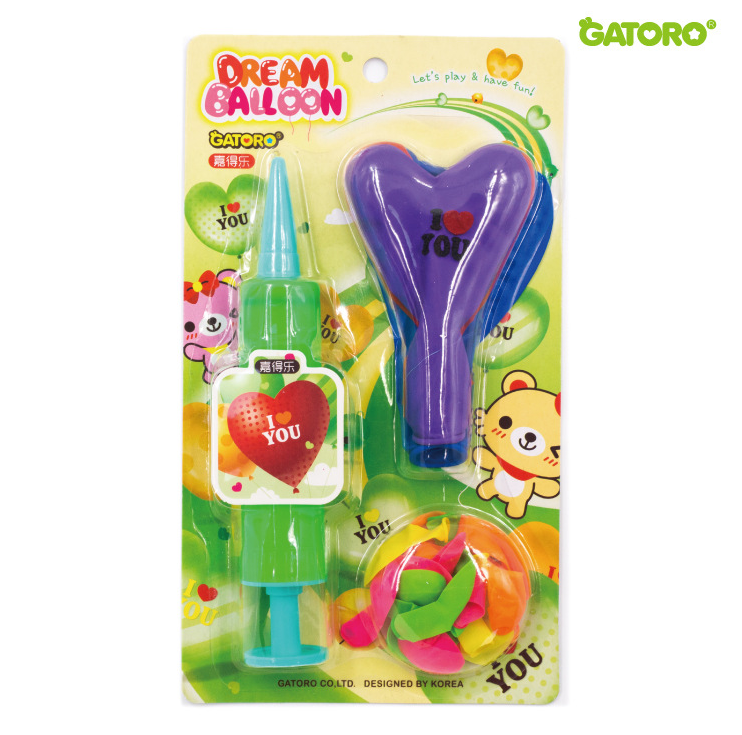 Bộ bơm bóng bay hình trái tim độc đáo