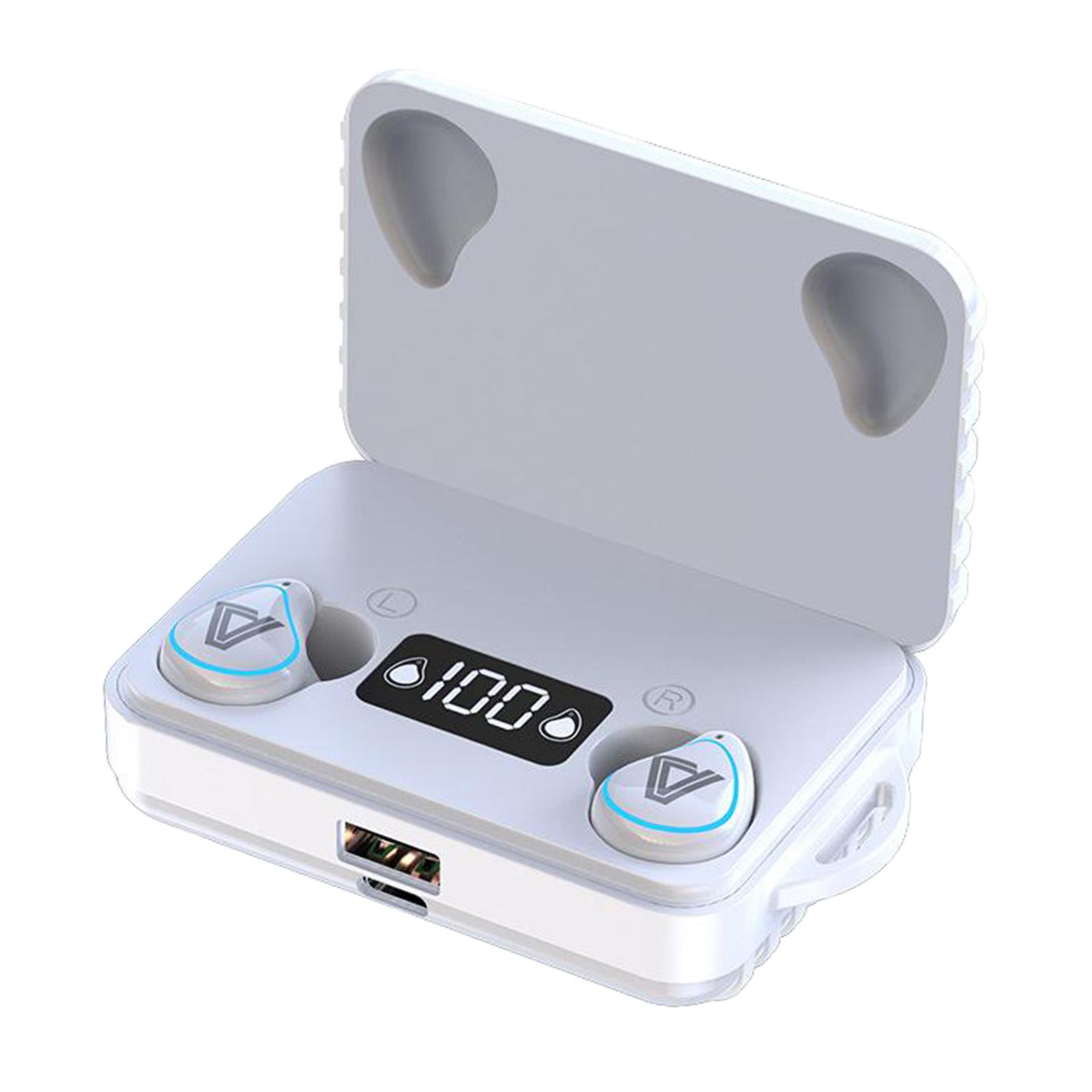 Wireless Earbuds, Bluetooth 5.0 Earbuds Headphone, in-Ear Headphones, Deep Bass, Touch Control, Charging Case, for Sport