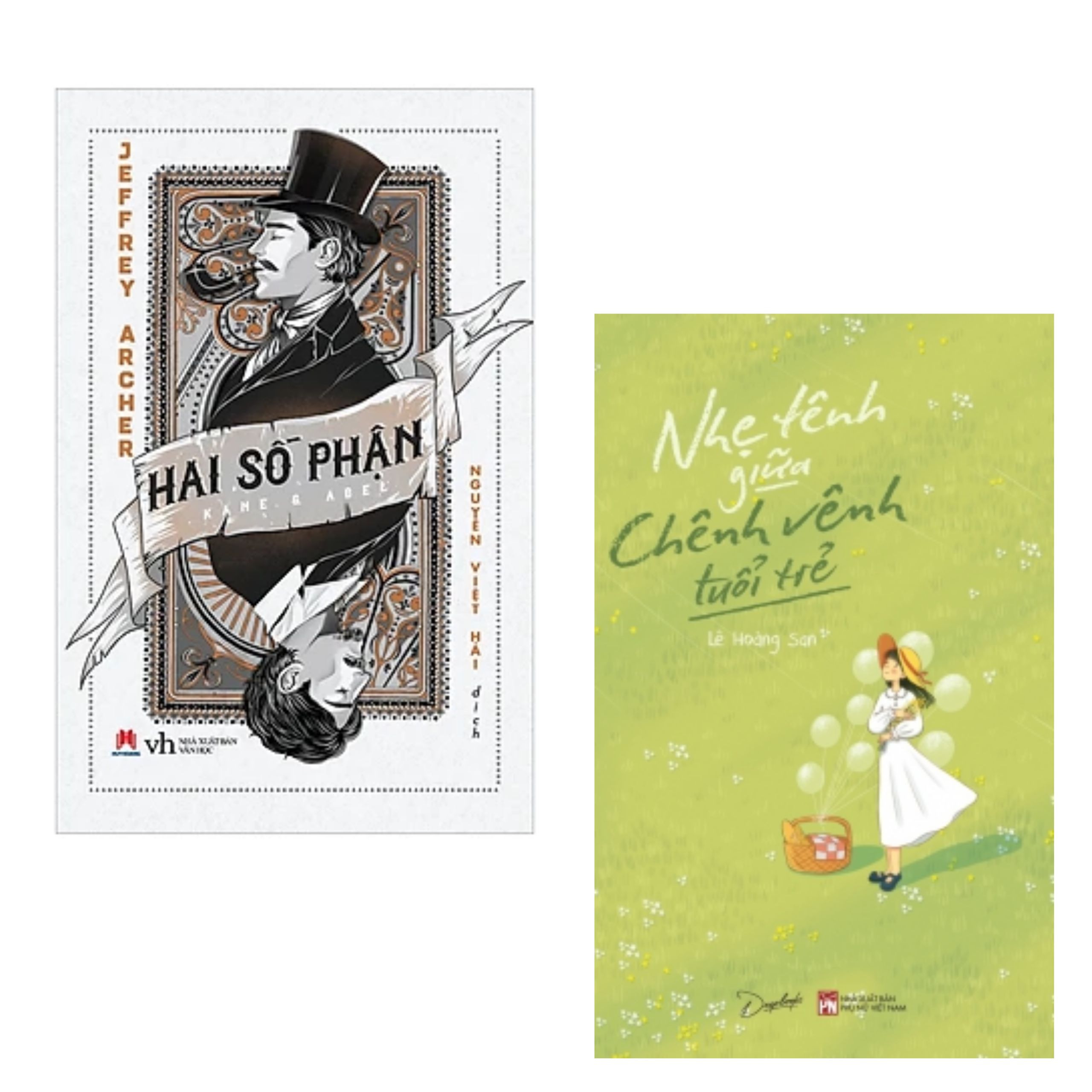 COMBO 2 cuốn sách: Hai Số Phận + Nhẹ Tênh Giữa Chênh Vênh Tuổi Trẻ