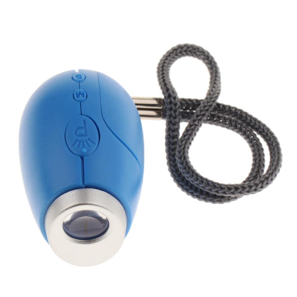 2 Pcs Pocket Mini Projection Clock For LED Wall Ceiling Projection KeyRings