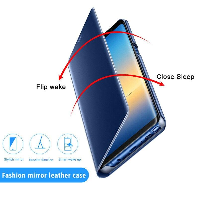 Bao Da Tráng Gương Thời Trang Cho Samsung Galaxy A01 A11 A21 A31 A41 A70E A51 A71 A81 A91