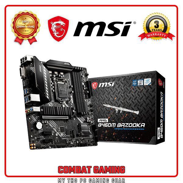 Bo Mạch Chủ MSI MAG B460M BAZOOKA - Hàng Chính Hãng