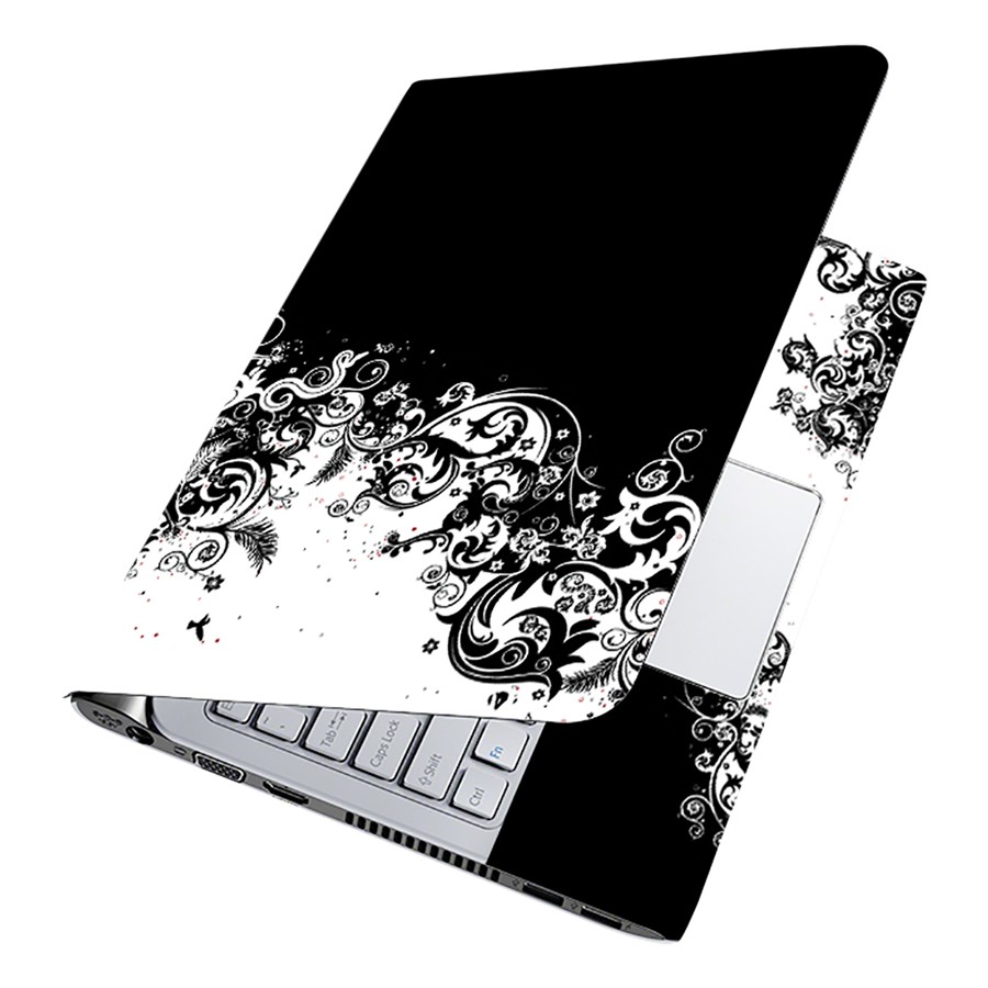 Miếng Dán Decal Dành Cho Laptop Mẫu Hoa Văn LTHV-159