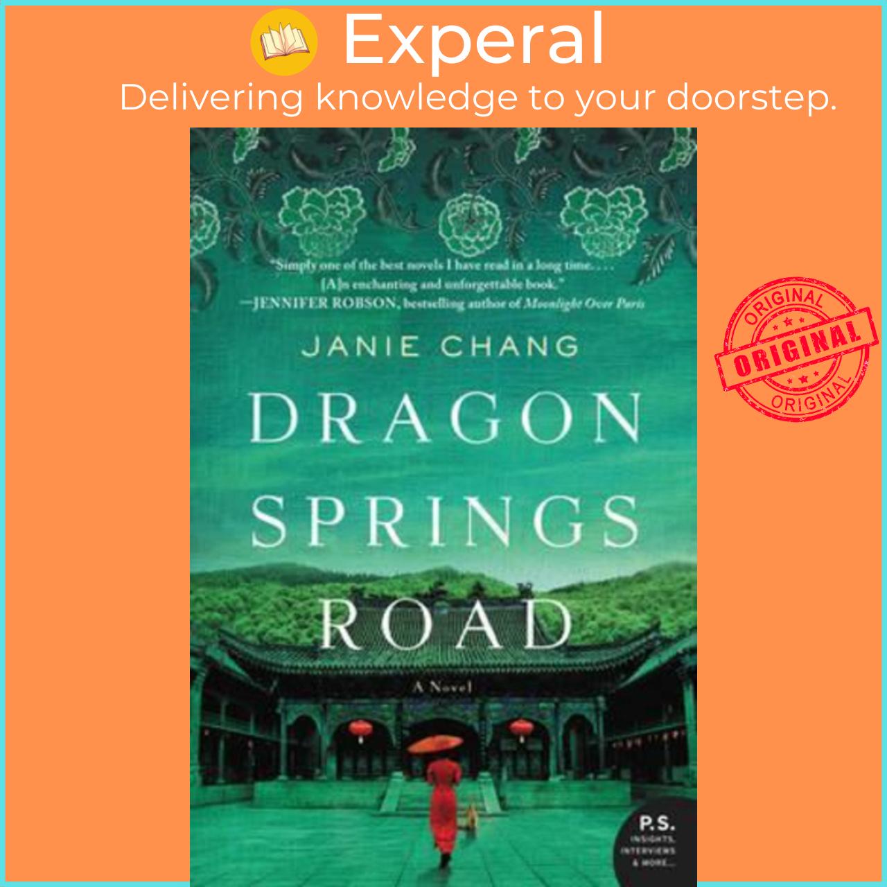 Sách - Dragon Springs Road : A Novel by Janie Chang (US edition, paperback)