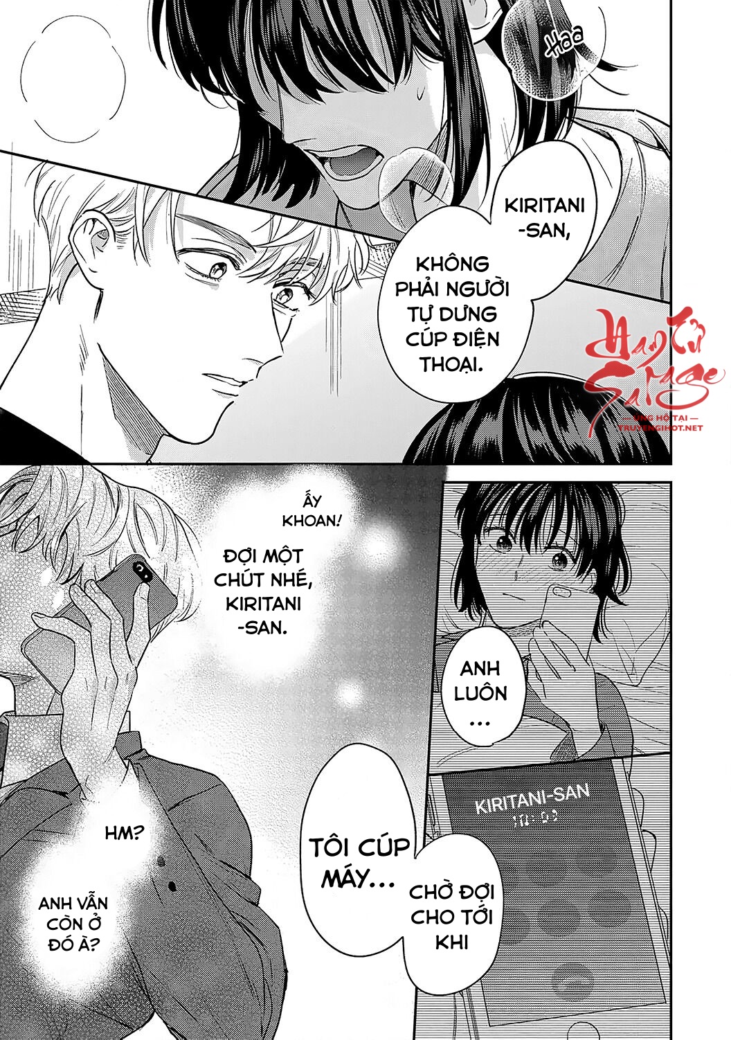 tôi không thể chỉ biết yêu thôi - cấp trên hay soi mói và cấp dưới nghiện mùi chapter 12.2 3