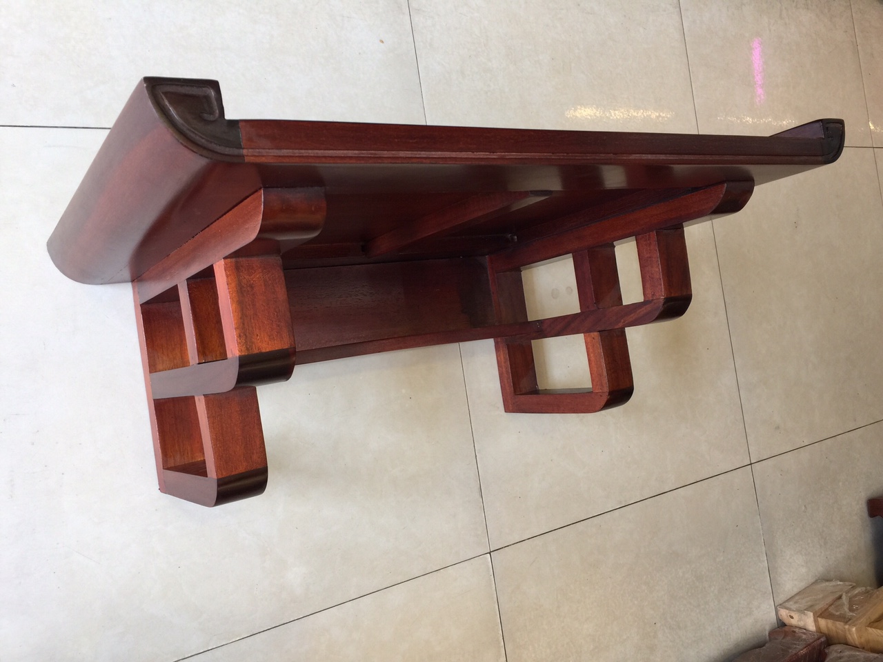 Combo bàn thờ treo tường Gỗ Gụ Lào