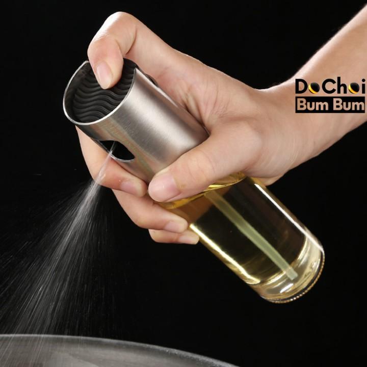 Bình xịt dầu ăn - Thủy tinh - dung tích 100ml