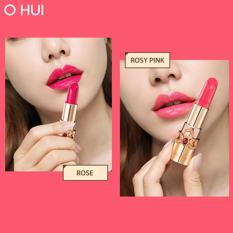 Bộ 3 Son lì dưỡng ẩm ngăn lão hóa OHUI The First Geniture Lipstick (3x3.8g)