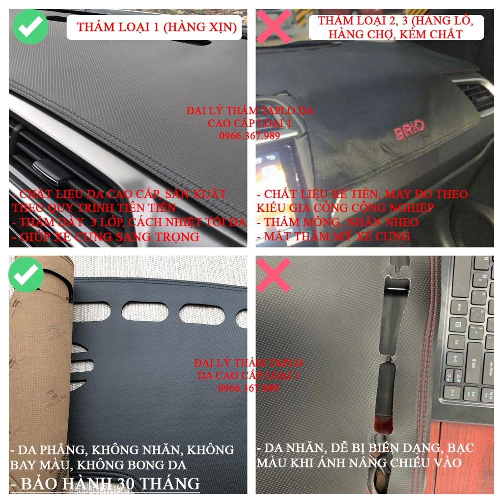 Thảm Taplo Da vân Carbon cao cấp TOYOTA VIOS