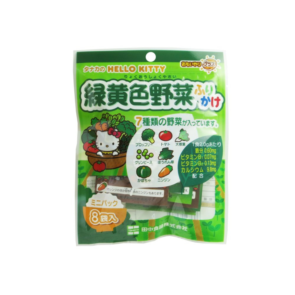 Gia vị rắc cơm 7 loại rau củ Tanaka 16g