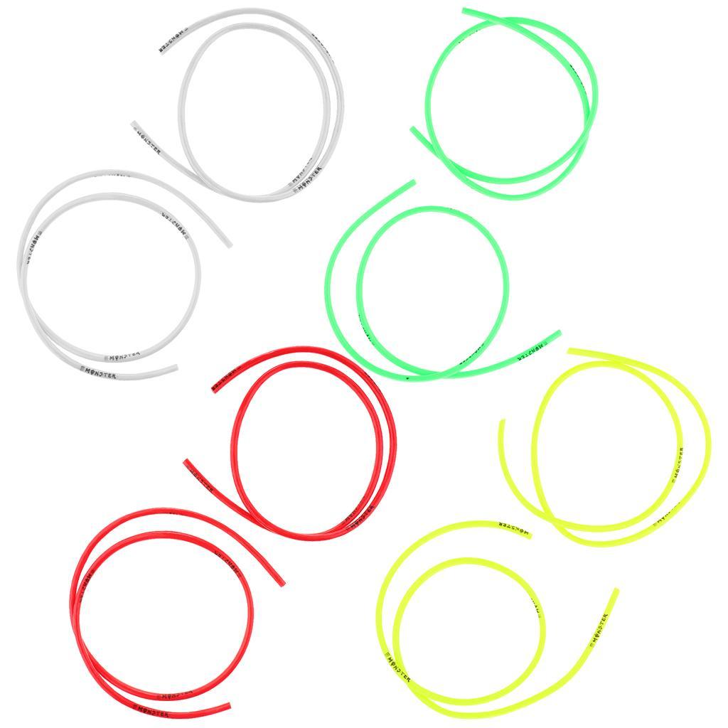 Universal Brake Line Clutch Oil Hose Pipe Fitting for Motorcycle  Red