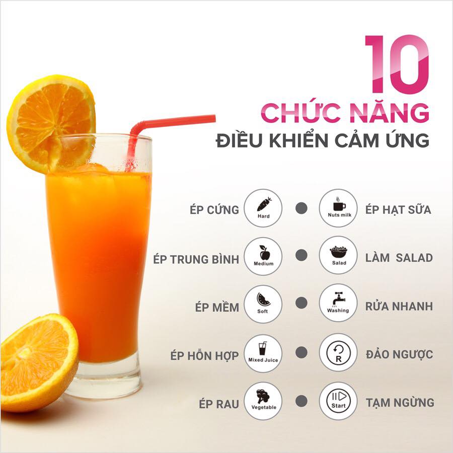 Máy ép hoa quả Korihome JEK-844 - Chính Hãng