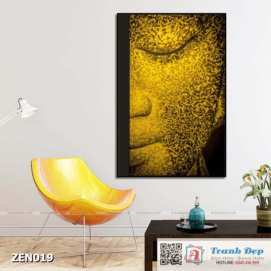 Tranh canvas trang trí cho không gian thiền - ZEN019
