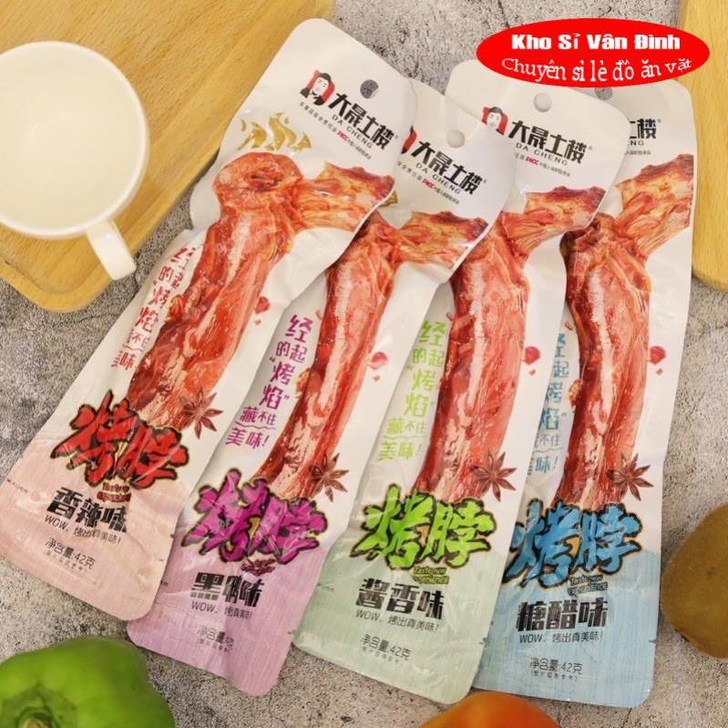 1 Bịch 20 Chiếc Cổ Vịt Cay Dài Dacheng 42gr Nhiều Vị