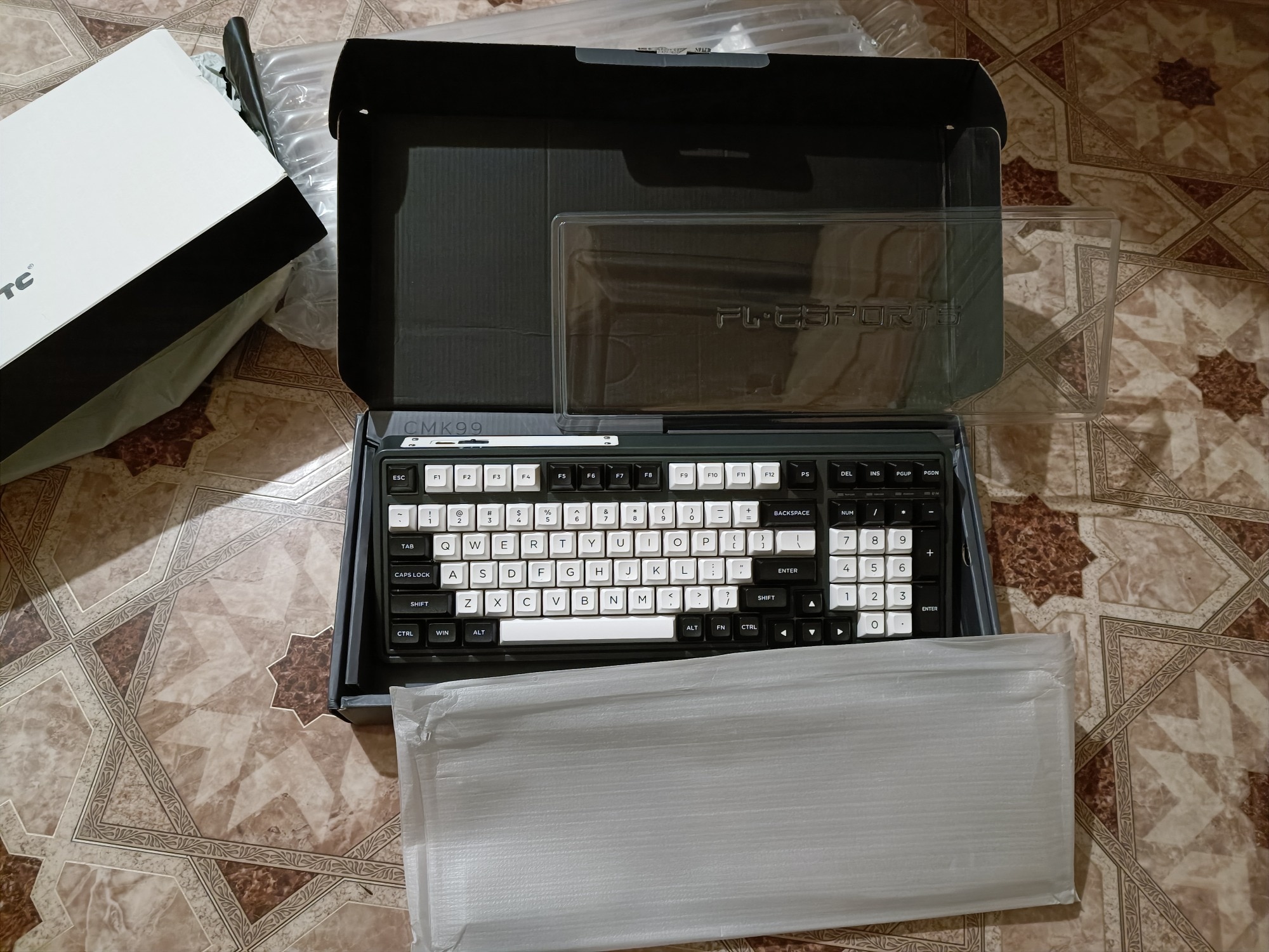 Bàn phím máy tính FL-Esports CMK99SAM 3 Mode(USB Type-C, Bluetooth, 2.4Ghz)_Mới, hàng chính hãng