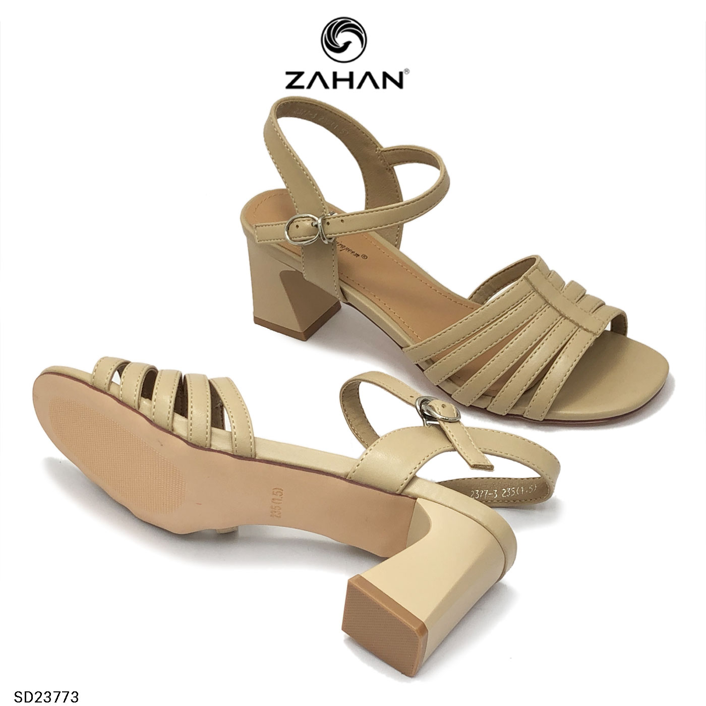 Sandal nữ nhiều dây qccc ,5cm SD23773