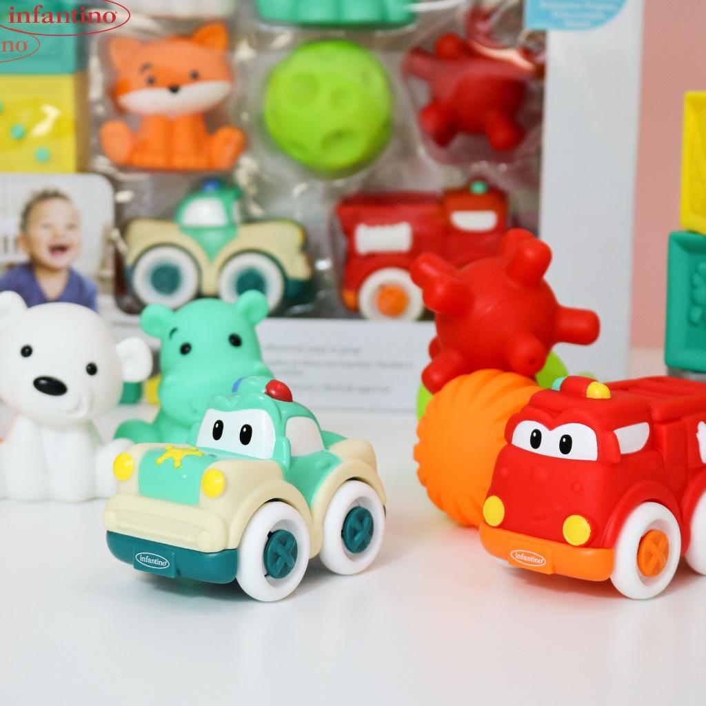 Đồ Chơi Tập Cầm Nắm Cho Bé INFANTINO - Bóng Cảm Giác Giúp Bé Phát Triển Toàn Bộ Kỹ Năng Của Đôi Tay Và Mắt