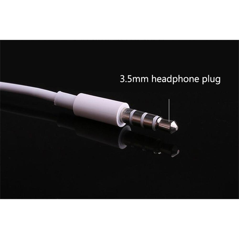 3.5mm Waterproof Wired Earphones With Microphone Volume Control Music Gaming In-ear Sport Headset Earbuds
