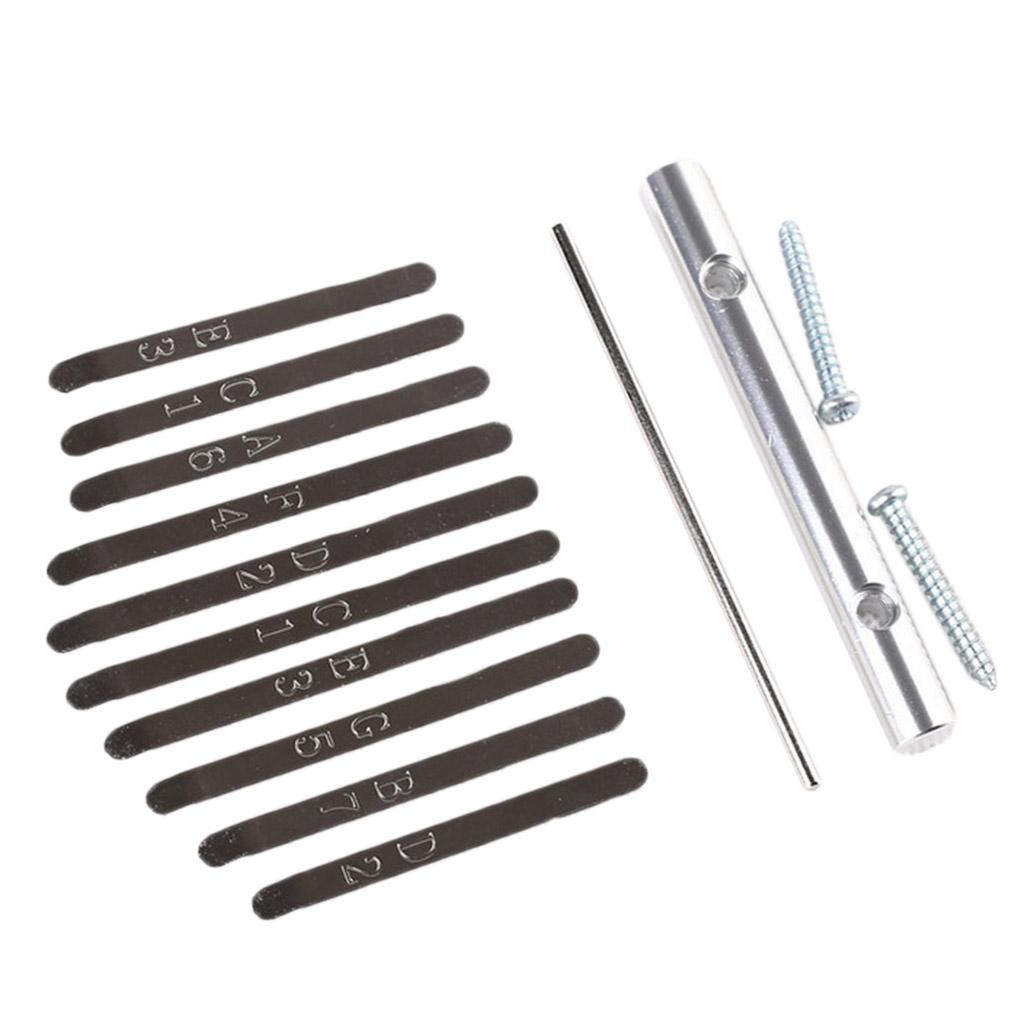Thumb Piano Bridge Yên 10 Phím Set Kit Cho Bộ Phận Thay Thế DIY Của Kalimba
