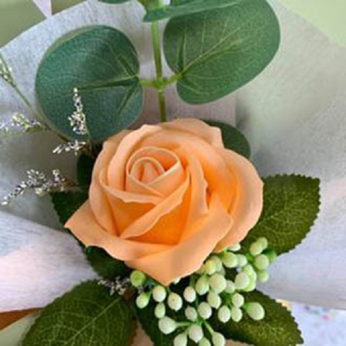 Bó hoa sáp 1 bông cao cấp - Tặng kèm 01 thiệp tên.