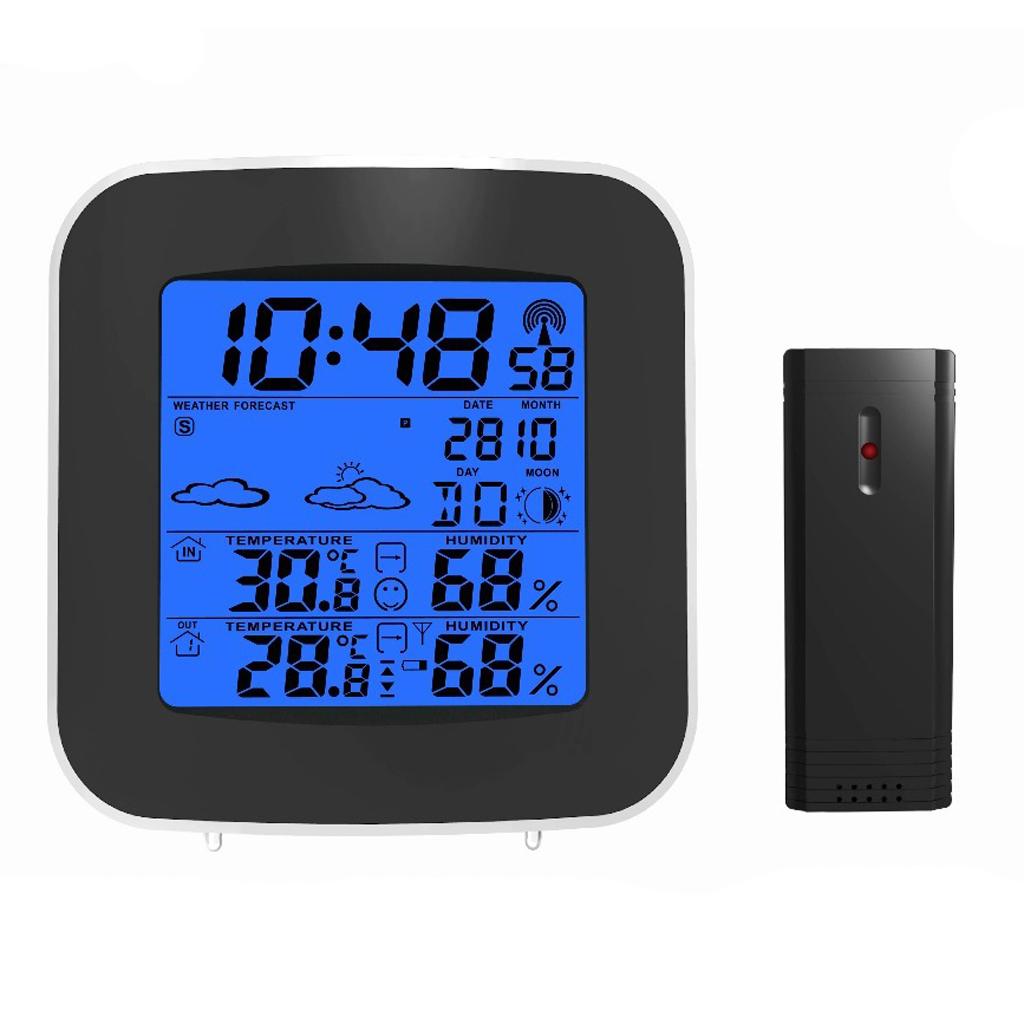 Digital Weather Thermometer Home Indoor Outdoor Wireless Station