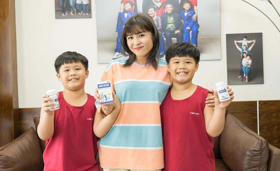 Viên Uống Great Height Giúp Tăng Trưởng Chiều Cao