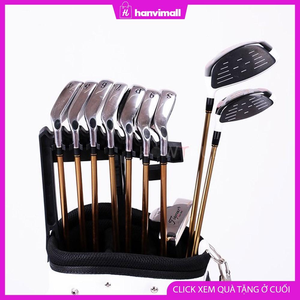 Dụng cụ sắp xếp gậy golf Giá Đỡ Trục ABS Gậy Golf 9 Bằng Sắt Máy Xếp Chồng Phù Hợp Với Mọi Kích Cỡ Của Túi