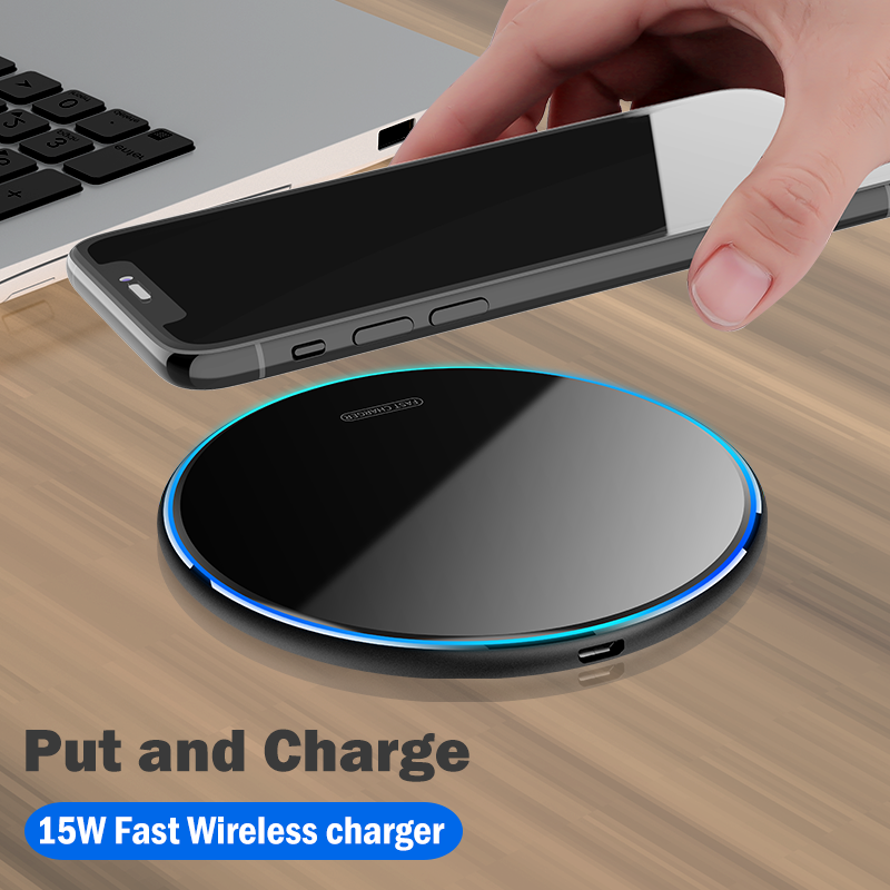15W Fast Qi không dây sạc cho armor điện Ulefone 18T Điện thoại gồ