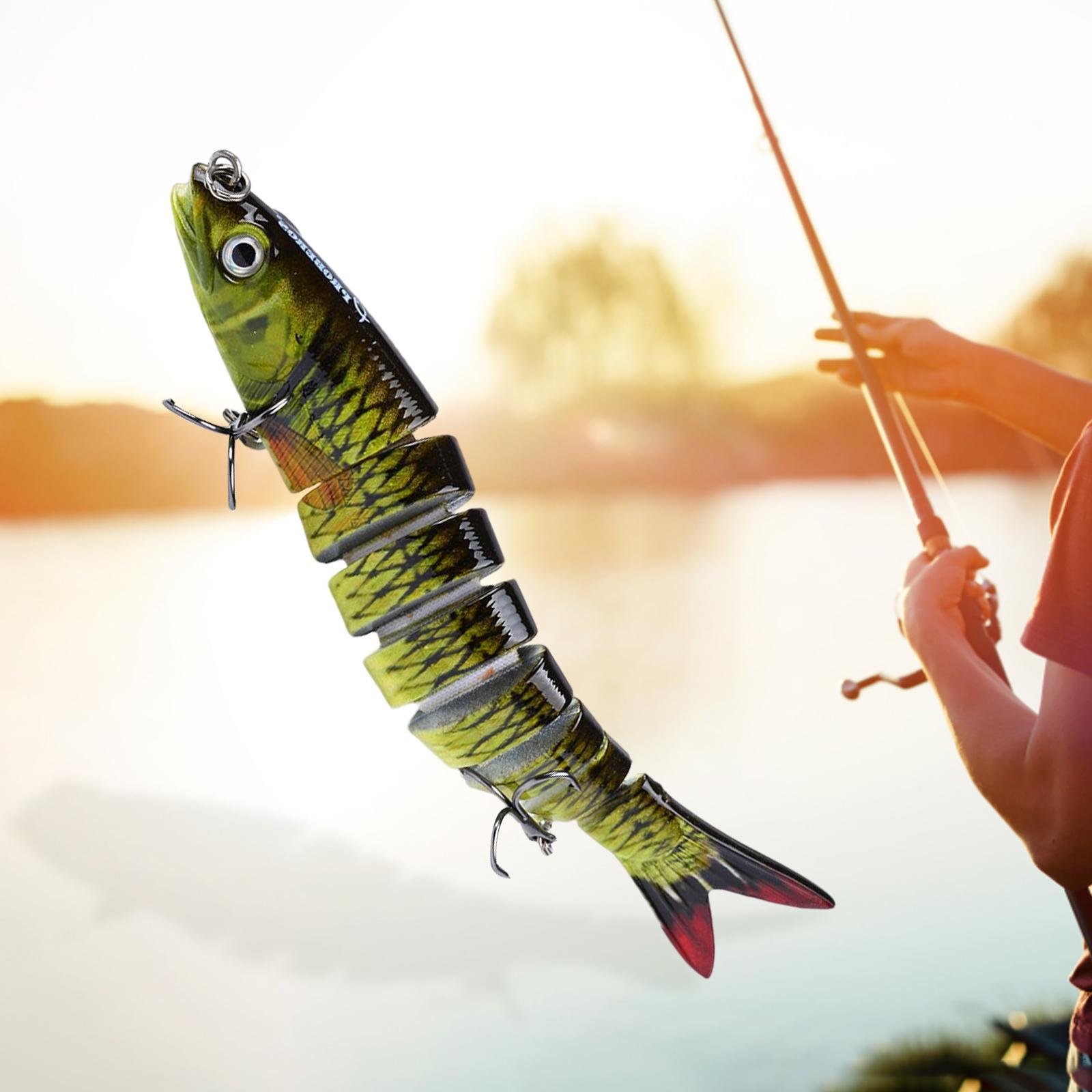 Bass Fishing Lure Topwater Bass Lures Fishing Lures Multi Jointed Swimbait Lifelike Hard Bait