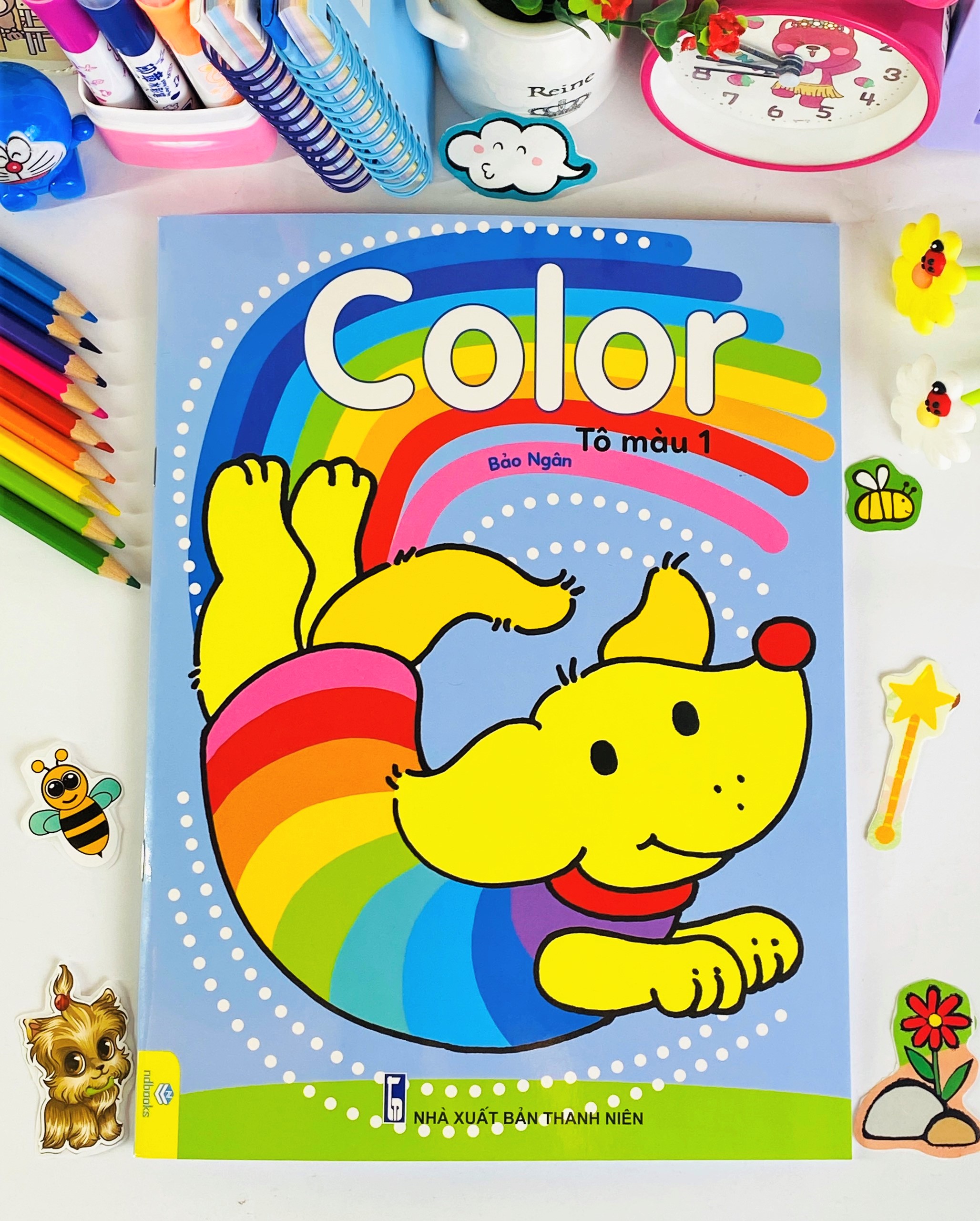 Sách - Bộ 4 cuốn Color - Tô Màu - ndbooks
