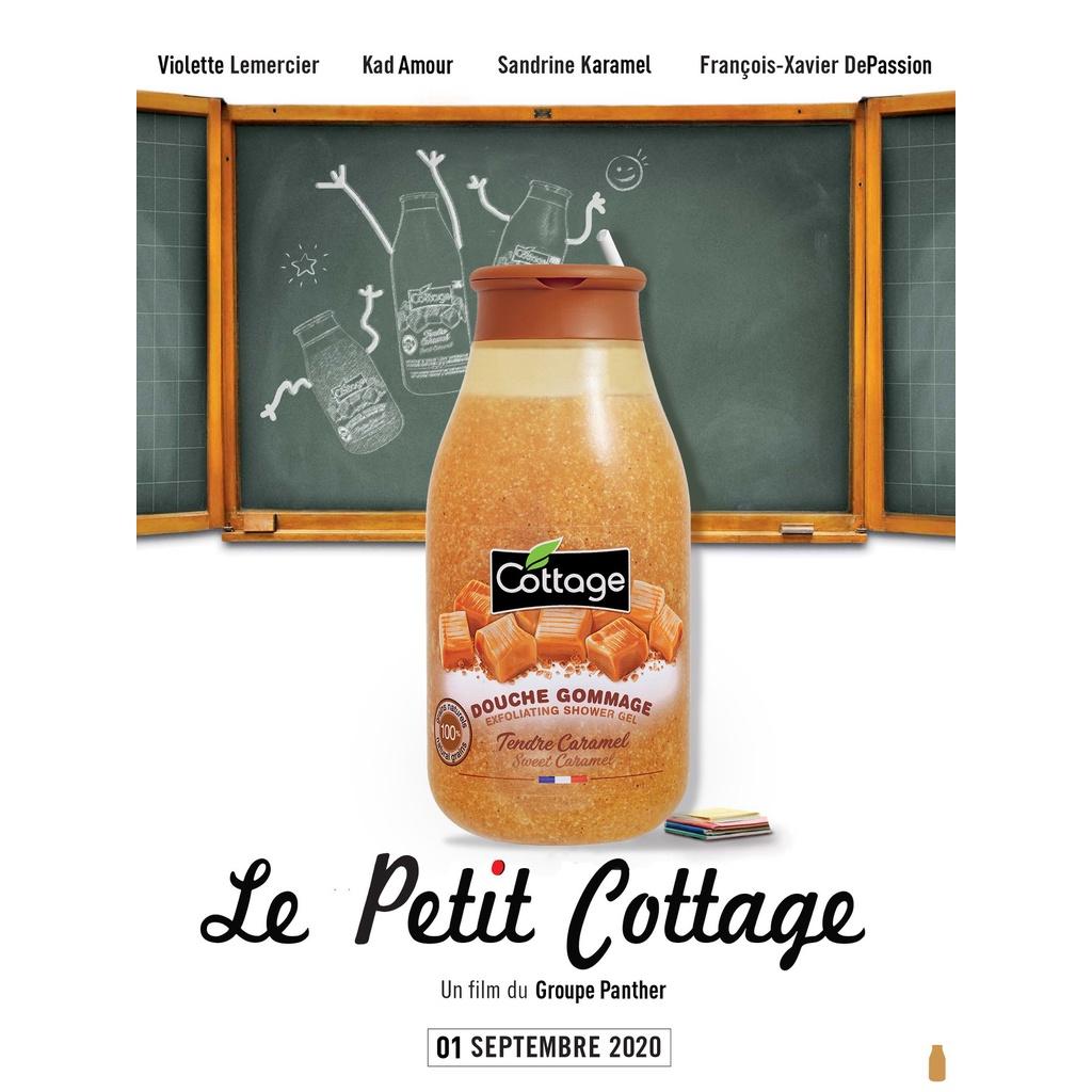 Sữa tắm tẩy tế bào chết Cottage, dung tích 270ml, Hương Caramel
