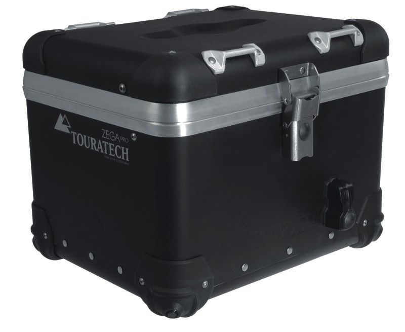 Thùng nhôm ZEGA Pro Topcase Rapid-Trap, thể tích 38L, màu Đen