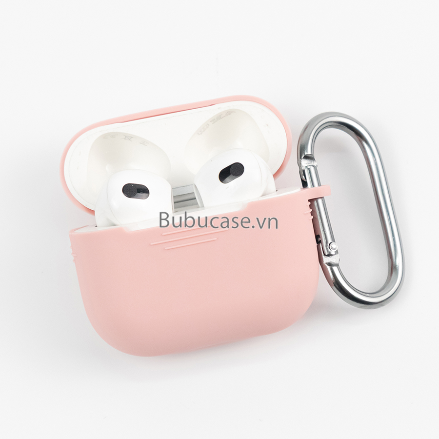 Ốp Bảo Vệ Dành Cho Apple Airpod 1/2/3 - Màu Pastel Kèm Móc Khóa - Chất Liệu Silicone Chống Bẩn, Chống Thấm | Full Box