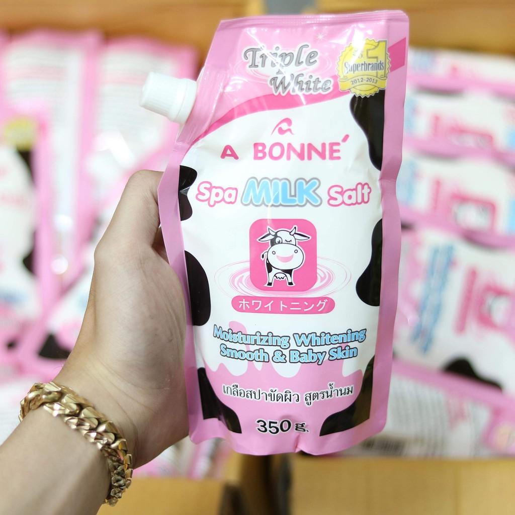 Muối Tắm Tẩy Tế Bào Chết Sữa Bò A Bonne Milk Salt