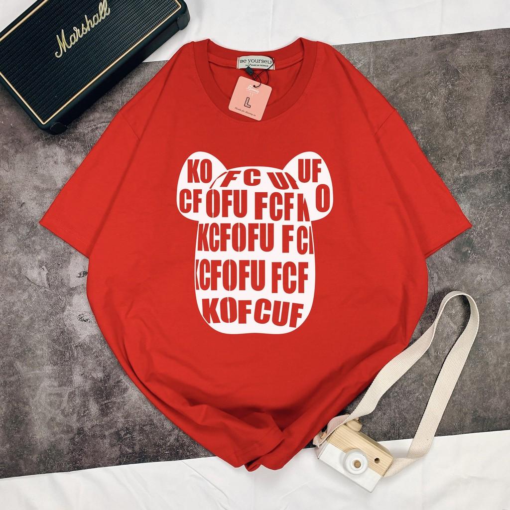 ÁO THUN TAY NGẮN KOFCUF UNISEX ĐỦ SIZE M L XL HÌNH THẬT TỰ CHỤP
