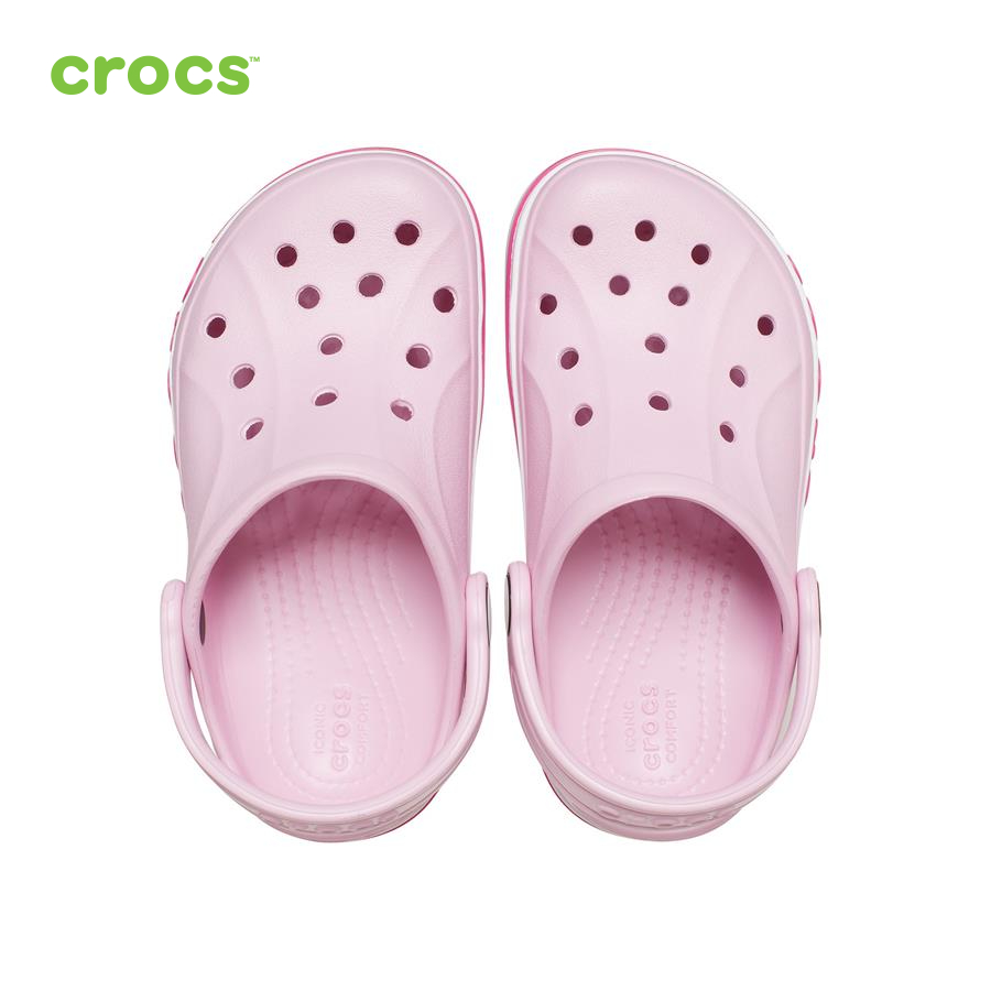 Giày lười trẻ em Crocs Bayaband Clog Kid BPk/CPk - 207019-6TG