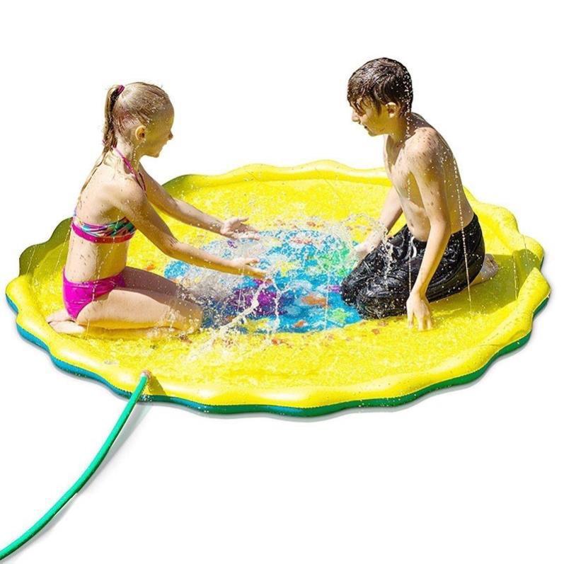 Đệm phao phun nước cho bé Đệm phao phun nước cho bé KT:1m7