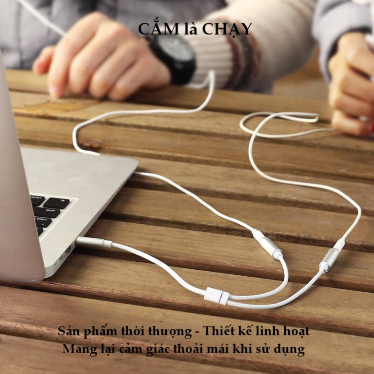 Cáp chia 2 cổng Audio 3.5mm 1 đầu đực ra 2 đầu cái 20cm AV123 10532 Cáp chia Jack 3,5mm dương ra 2 đầu âm 3,5mm Cáp âm thanh 3.5Mm Màu dài Av141-30618 – Hàng Nhập Khẩu