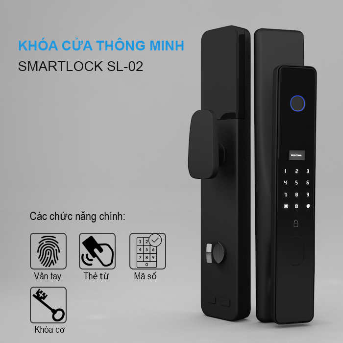 Khóa cửa vân tay thông minh Smartlook SL-02