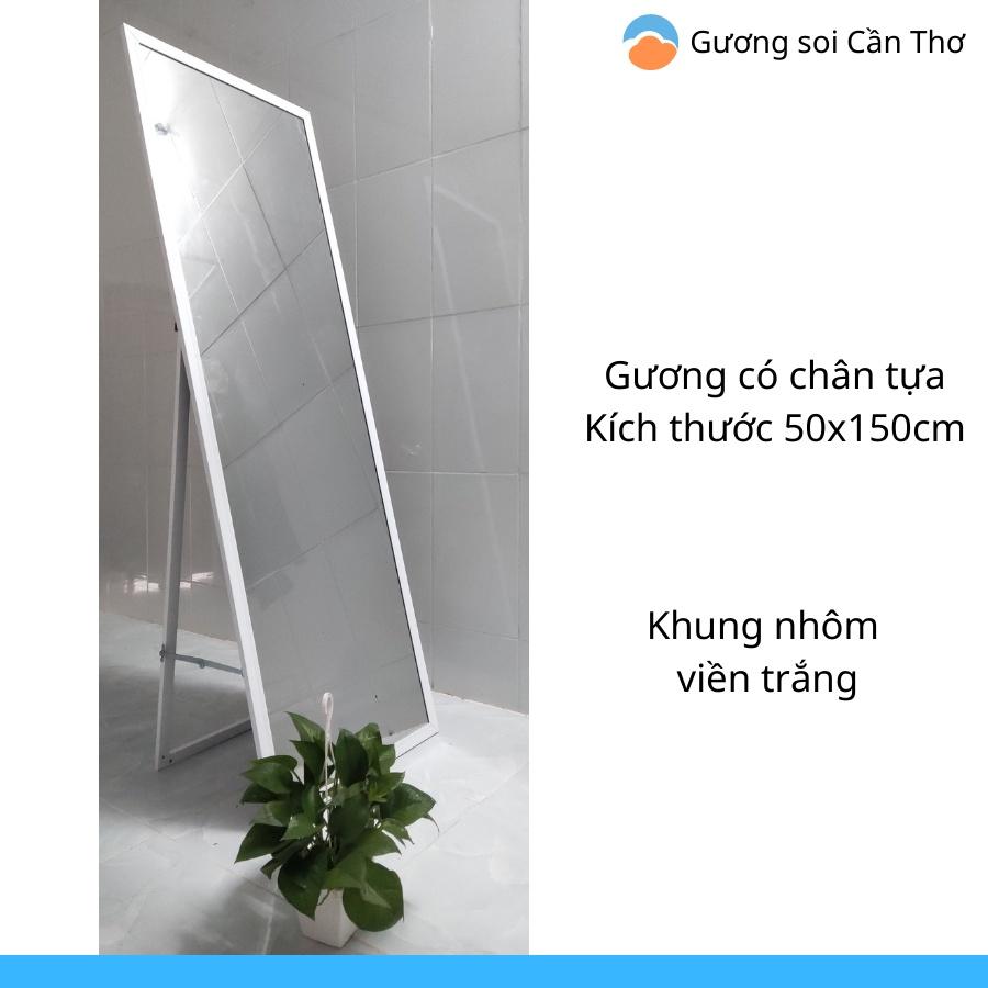 Gương toàn thân có chân tựa