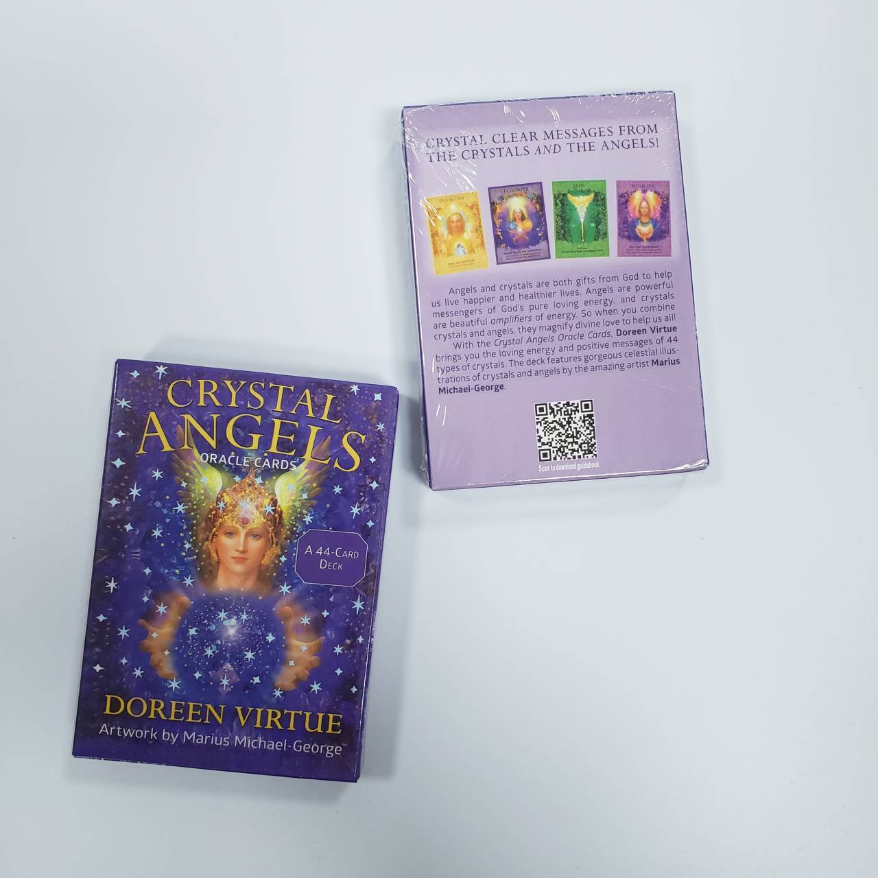 Bộ Bài Bói Tarot Crystal Angels Oracle Card Deck Cao Cấp Đẹp