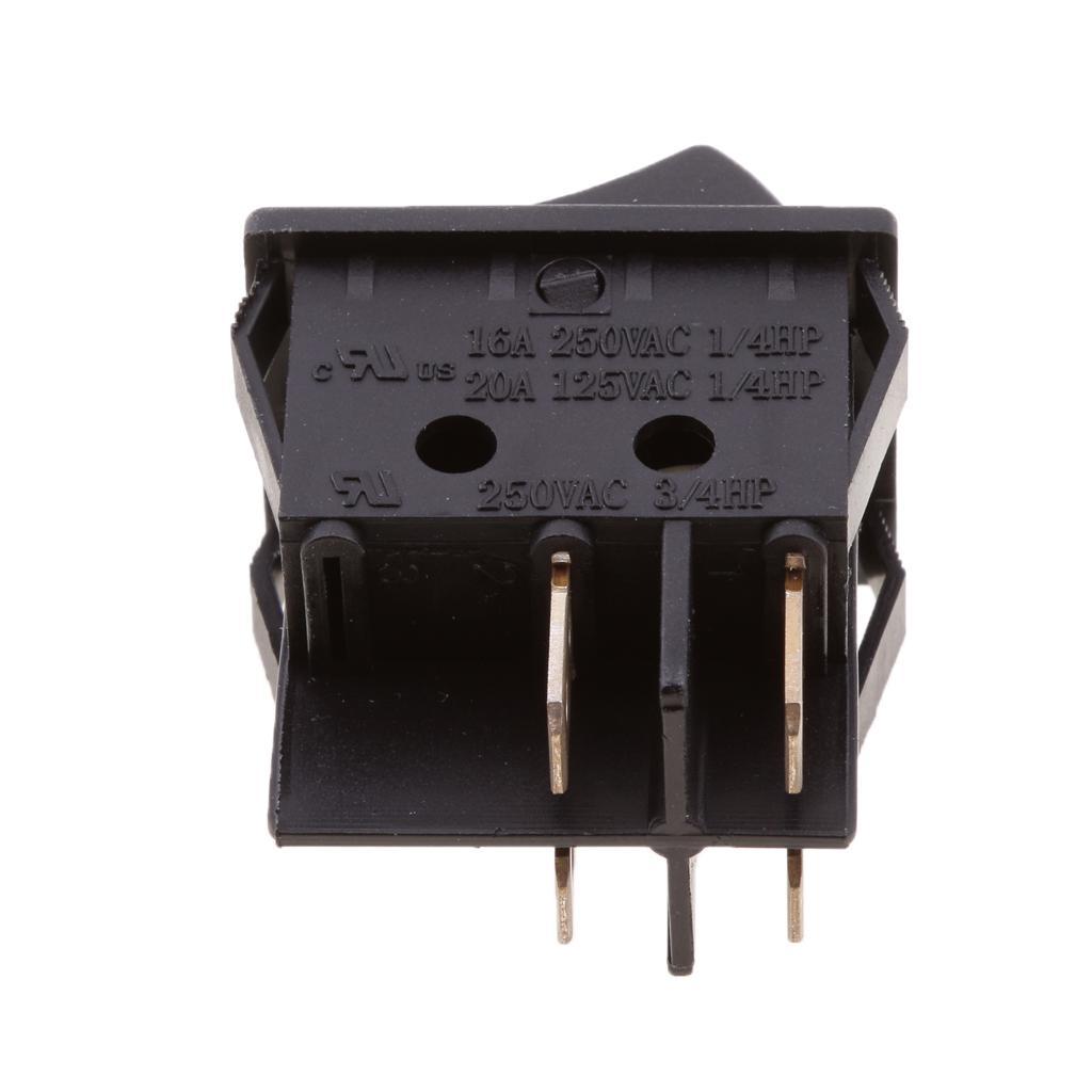 2pcs Off 4 Pin   Switch For 16A 250V AC Voltage