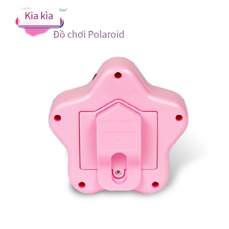 Phong cách mới nhất Polaroid 5006 kẹp thắt lưng âm nhạc micro di động có đèn micro dành cho trẻ em giáo dục sớm xếp hình nhà chơi đồ chơi