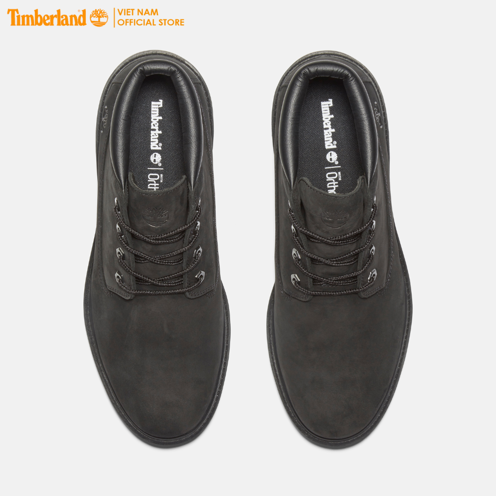 Timberland Giày Nam Boot Cổ Trung Basic Chukka WP w/ Suede Black Nubuck TB0A2QPZ01